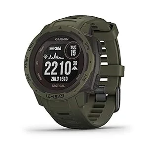Garmin Instinct Solar Powered- Best Smartwatch for Hiking and Backpacking