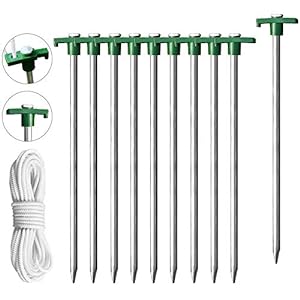 Camping in Thunderstorms: Tent Pegs