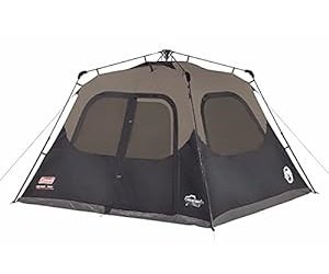 Coleman instant cabin tent with fast setup frame