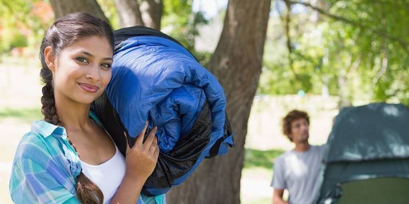Store your sleeping bag the right way