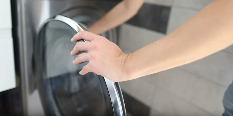 Cleaning tent carpet in washing machine using gentle cycle for deep dirt removal