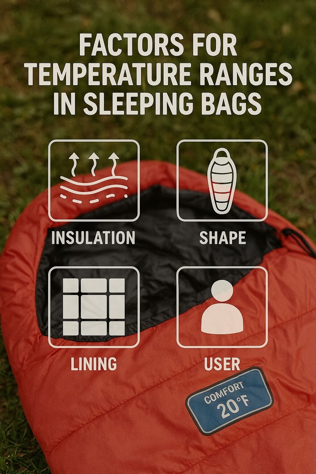 Temperature Ranges in Sleeping Bags: Factors