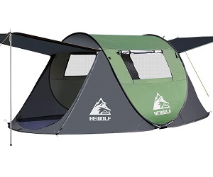 6. HEWOLF Pop Up Tent