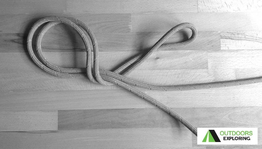 How to tie a double figure eight knot