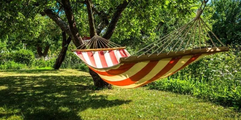 How to install hammock on tree