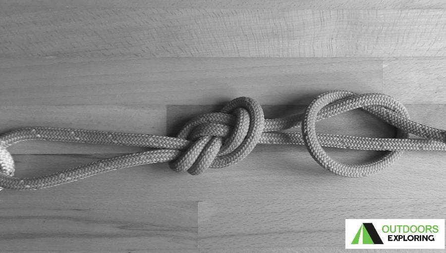 How to create a stitched double figure eight