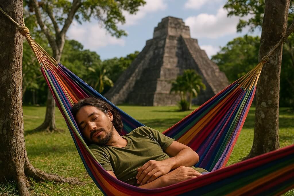 Sleeping Mexico and South America