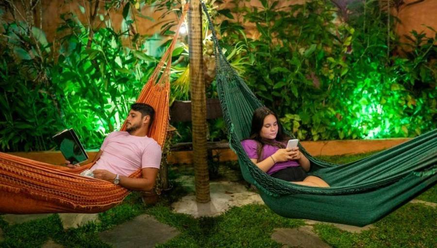 How to Hang a Hammock Without Trees