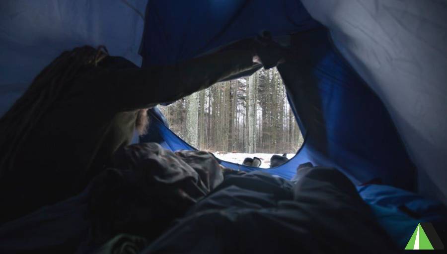 Interior of the Backpacking Tent
