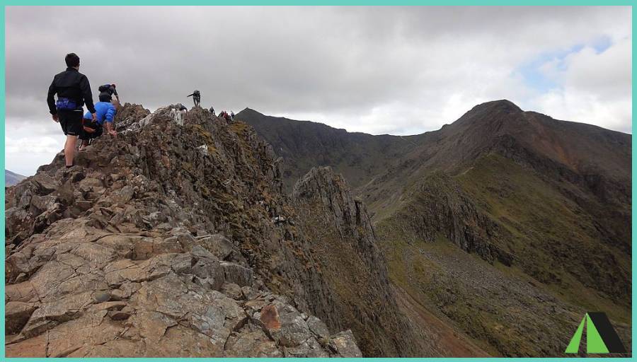 Crib Goch in Wales
