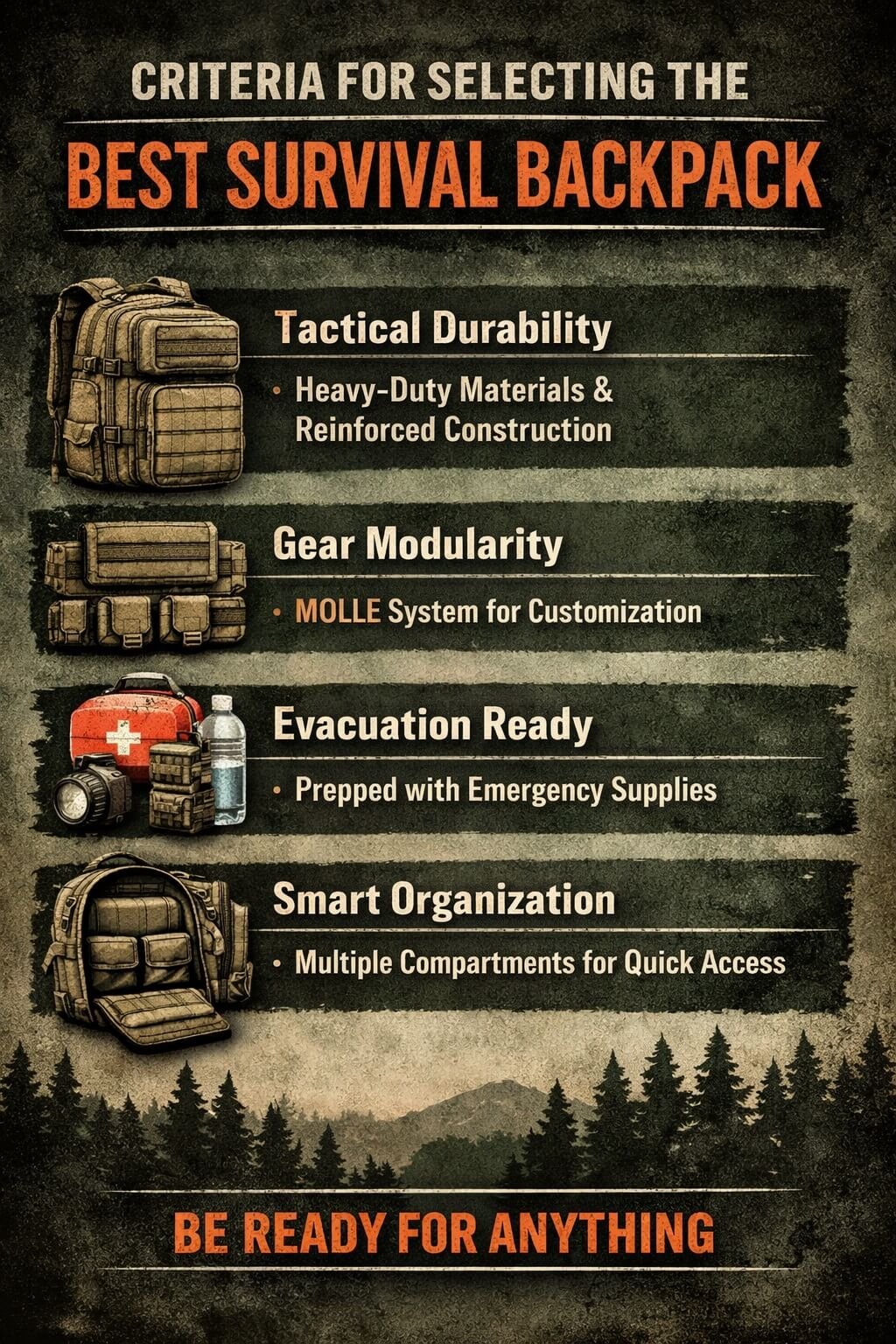 How to choose the Best Survival Backpacks in 2026