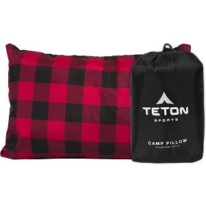 Teton Sports Backpacking Pillow for side sleepers
