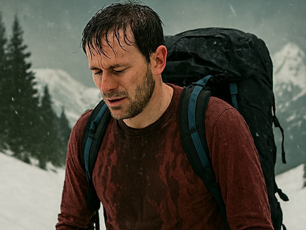 Cotton is poor choice for outdoor activities