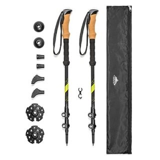 Cascade Mountain Tech Carbon Fiber Budget Trekking Poles