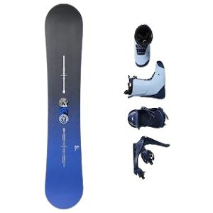 Burton Step On Beginner Snowboarding Gear Package