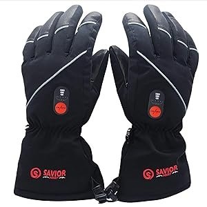 Savior Heat Heated Ski Gloves