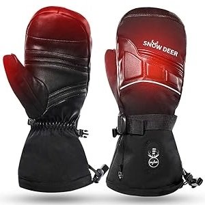 Snow Deer Heated Ski Gloves
