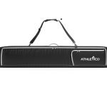 Athletico Rolling Double Ski Bag with Wheel