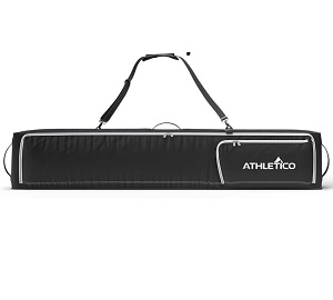 Athletico Rolling Double Ski Bag