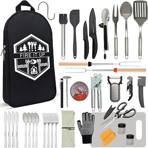 BOMKI Camping Utensils Set