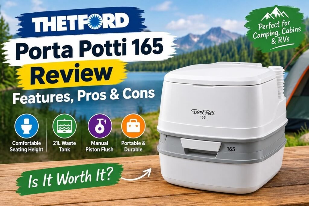 Thetford Porta Potti 165 Review - Features, Pros & Cons